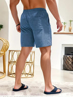 Short de bain homme à cordon, vue 6