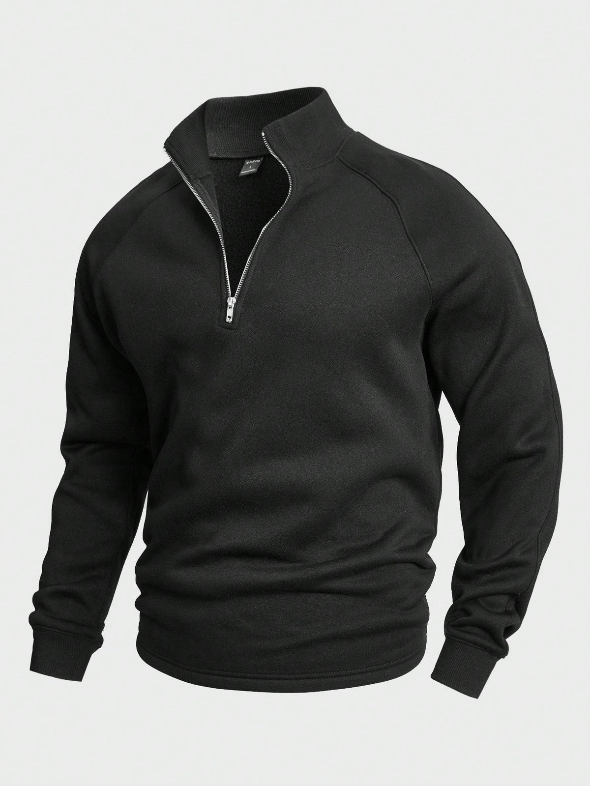 Pull Homme Col Montant, coloris Noir