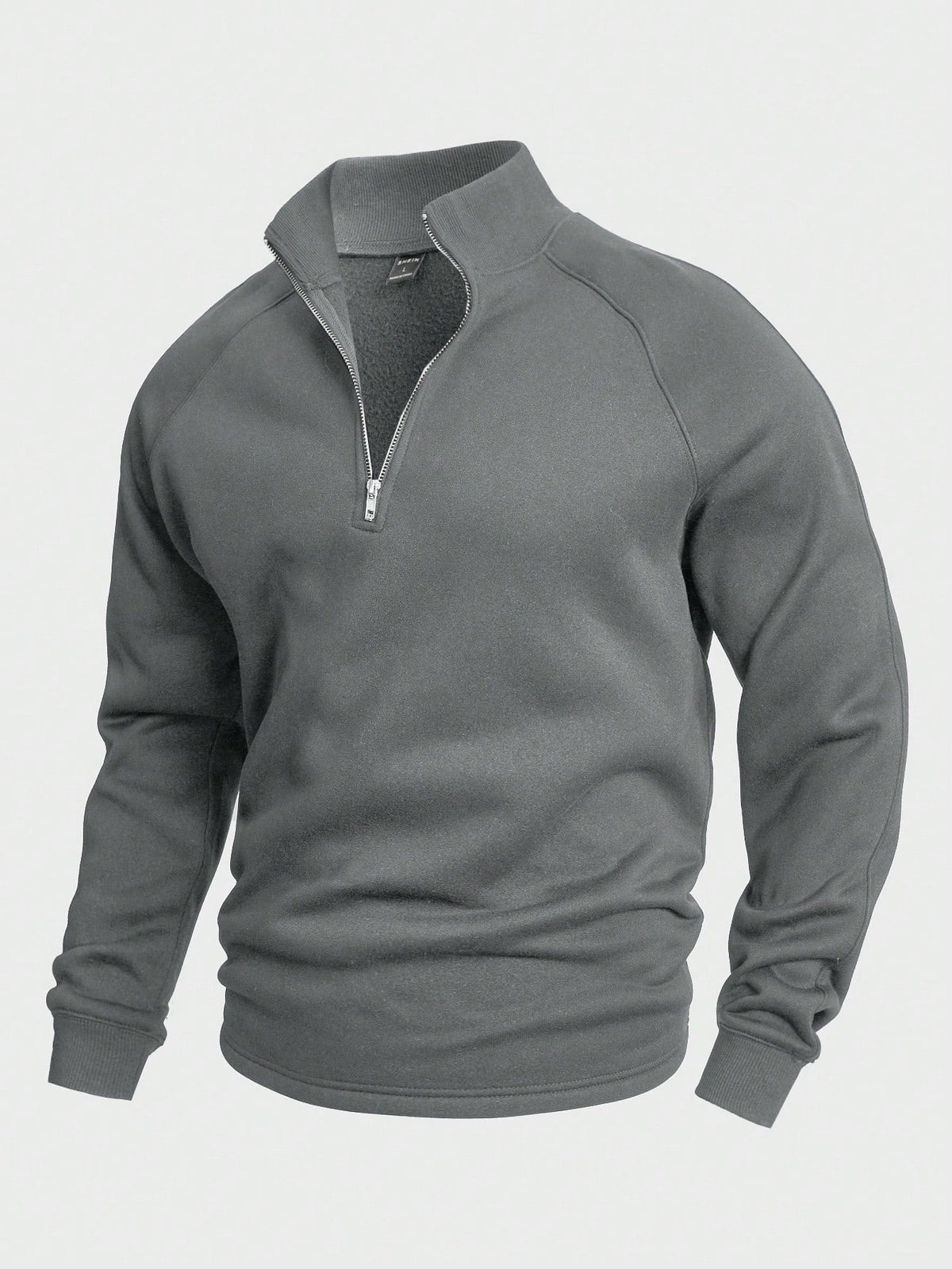 Pull Homme Col Montant, coloris Gris