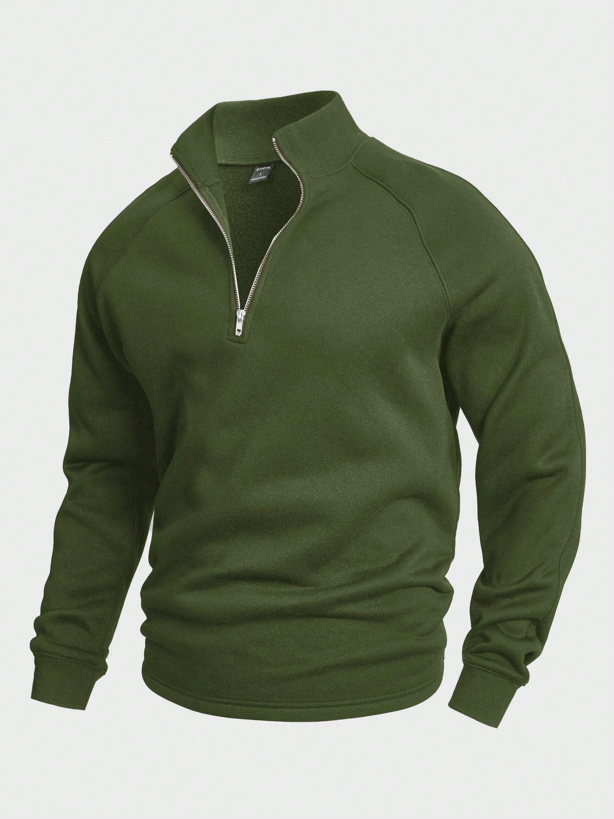 Pull Homme Col Montant, coloris Vert