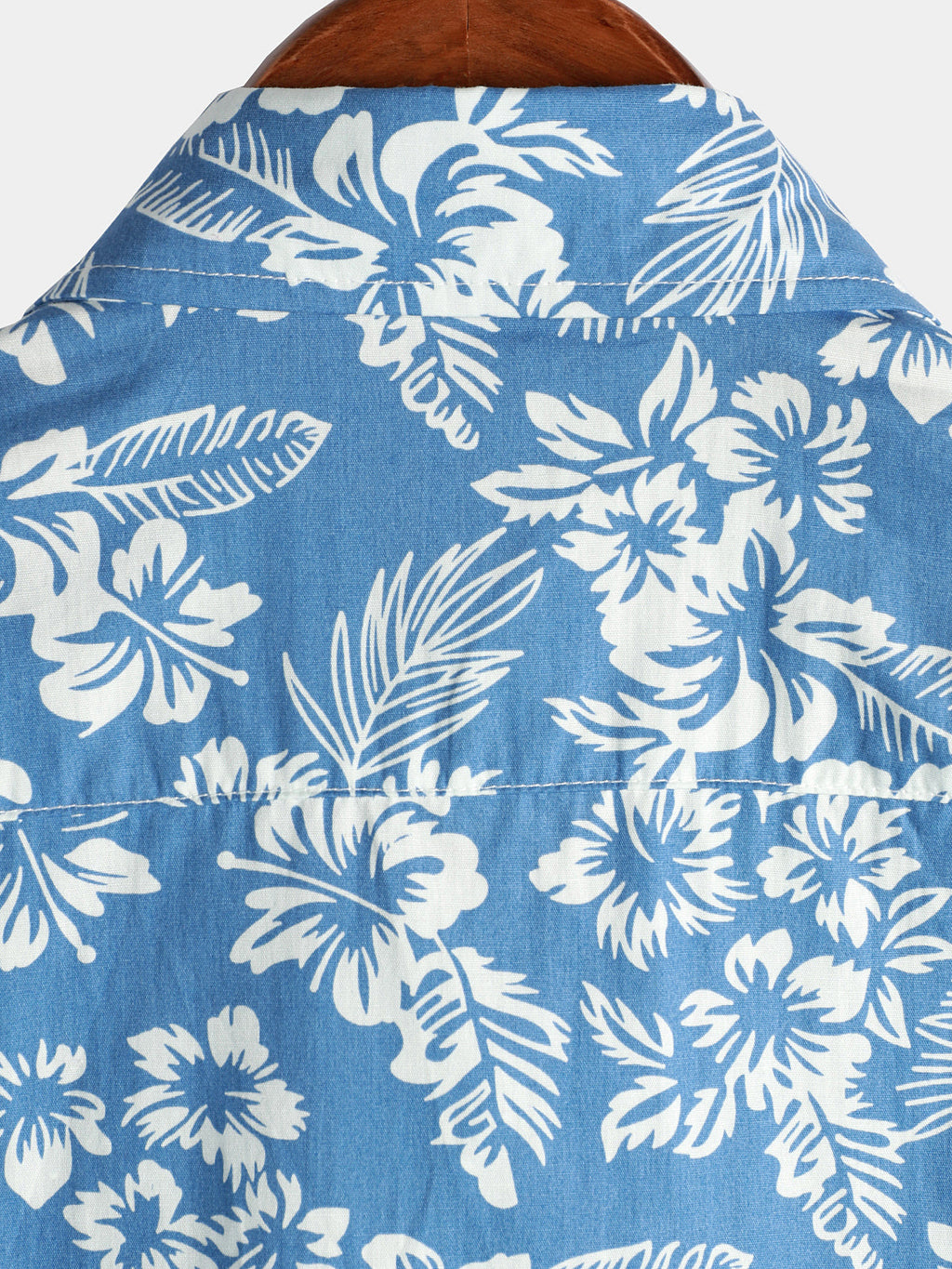 Chemise hawaïenne pour homme à manches courtes et motif fleuri, vue 6
