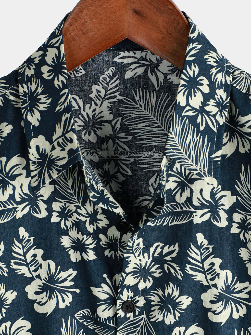 Chemise hawaïenne en coton pour homme à manches courtes, vue 11
