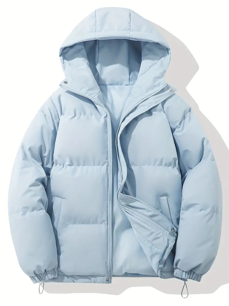 Veste Matelassée à Capuche pour Homme, coloris Bleu clair