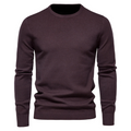 Pull Homme en Maille, coloris Bourgogne