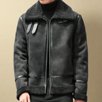 Manteau d’Hiver en Suède pour Homme Ceinture, vue 4