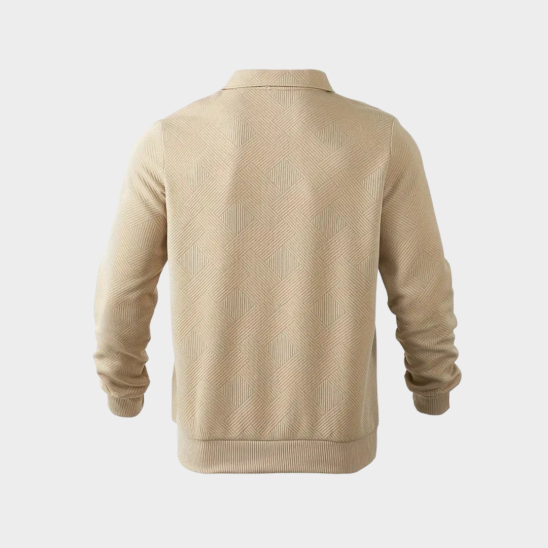 Pull à Demi-Zip pour Homme, vue 2