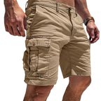 Shorts tactiques décontractés pratiques pour homme, coloris Kaki