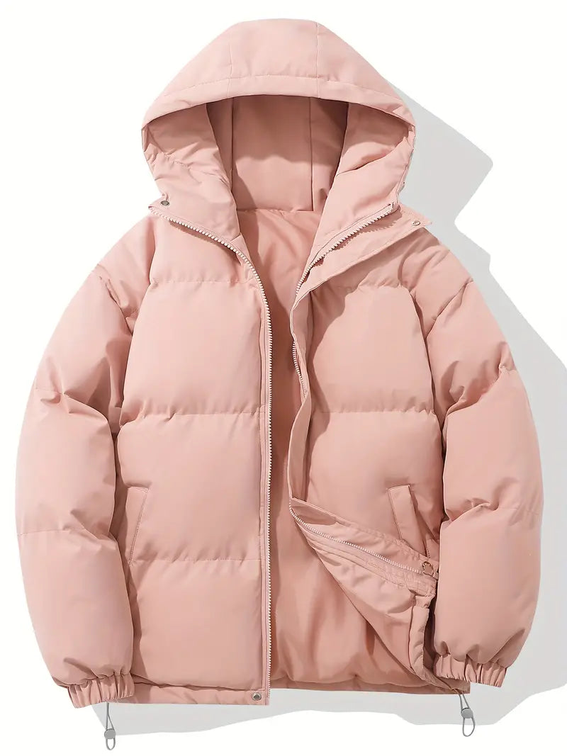 Veste Matelassée à Capuche pour Homme, coloris Rose