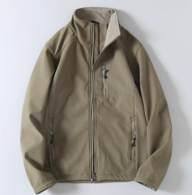 Veste Softshell Utilitaire d’Extérieur pour Homme, coloris Vert armée