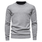 Pull Homme en Maille, coloris Gris