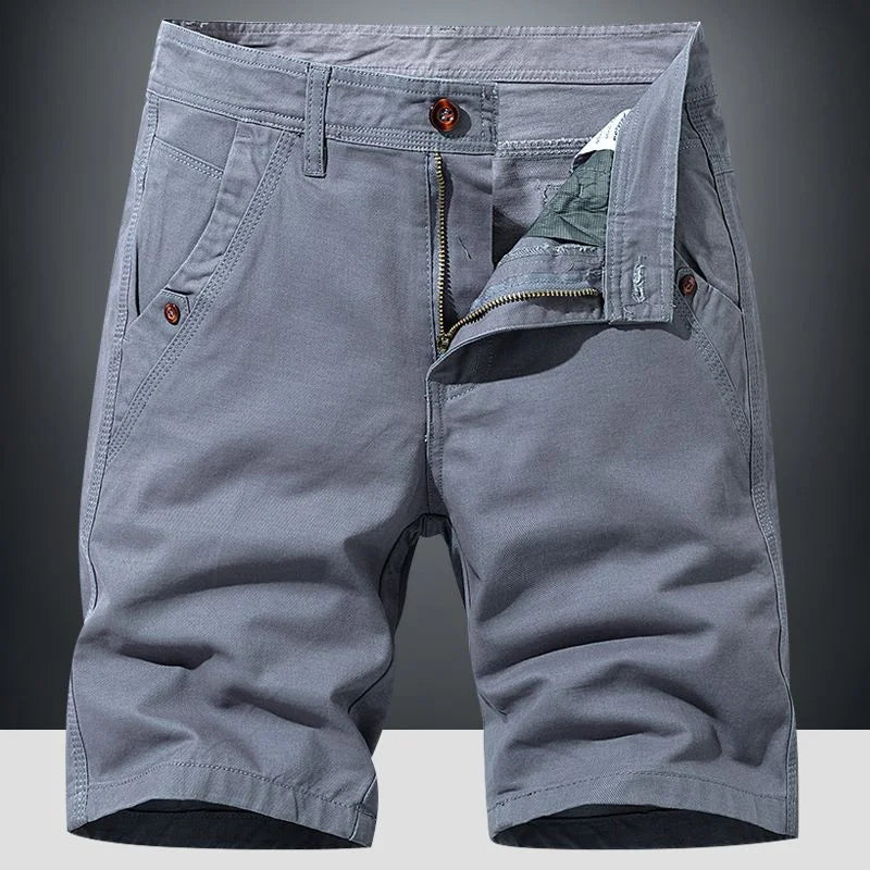 Short chino homme workwear, coloris Gris