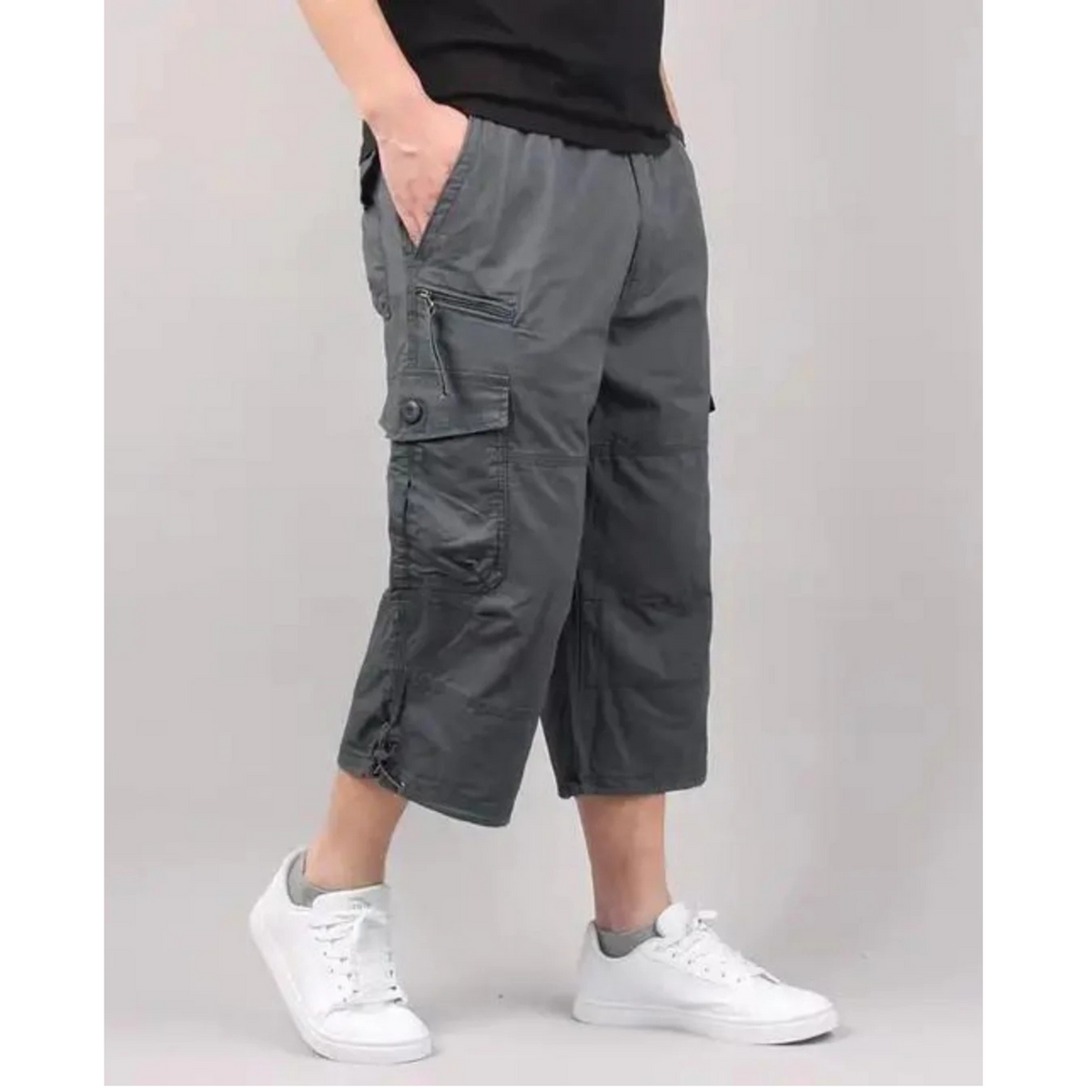 Short Homme, coloris Gris Clair
