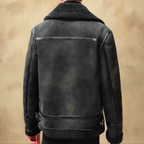 Manteau d’Hiver en Suède pour Homme Ceinture, vue 2