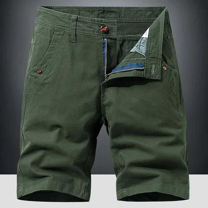 Short chino homme workwear, coloris Vert