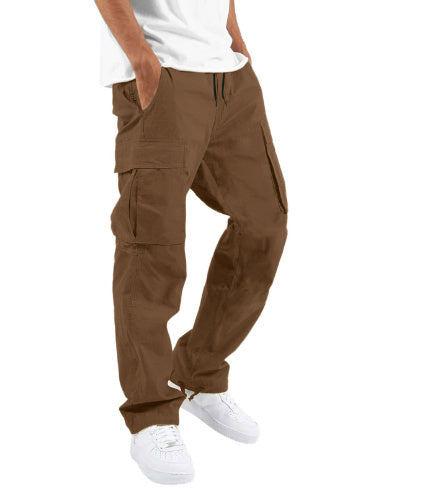 Pantalon Cargo Homme Coupe Ample à Jambes Larges, vue 15