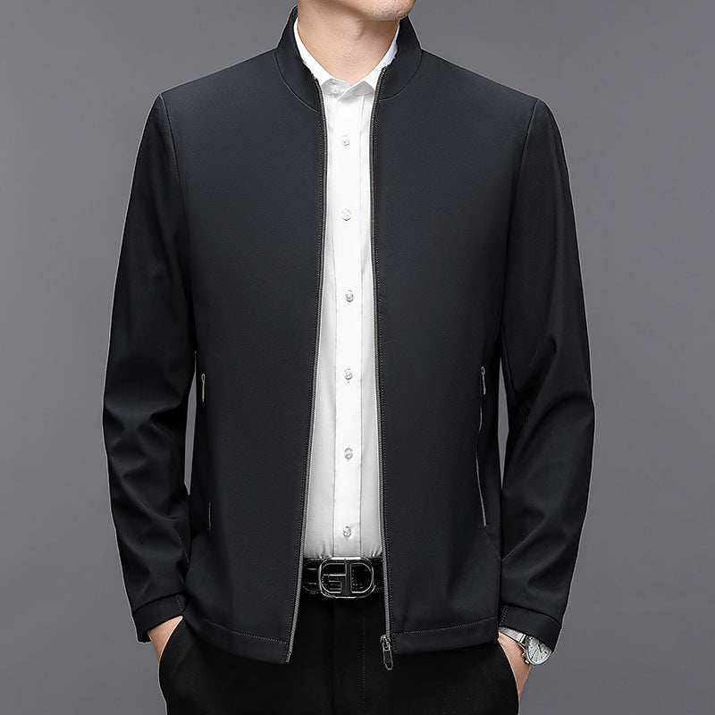 Veste homme à col montant et poches latérales, vue 3