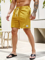 Short de bain homme à cordon, vue 9
