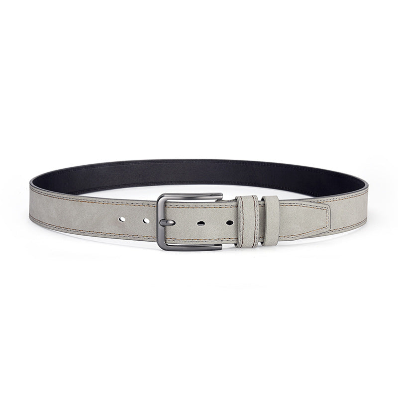 Ceinture en daim pour homme avec boucle ardillon, vue 5