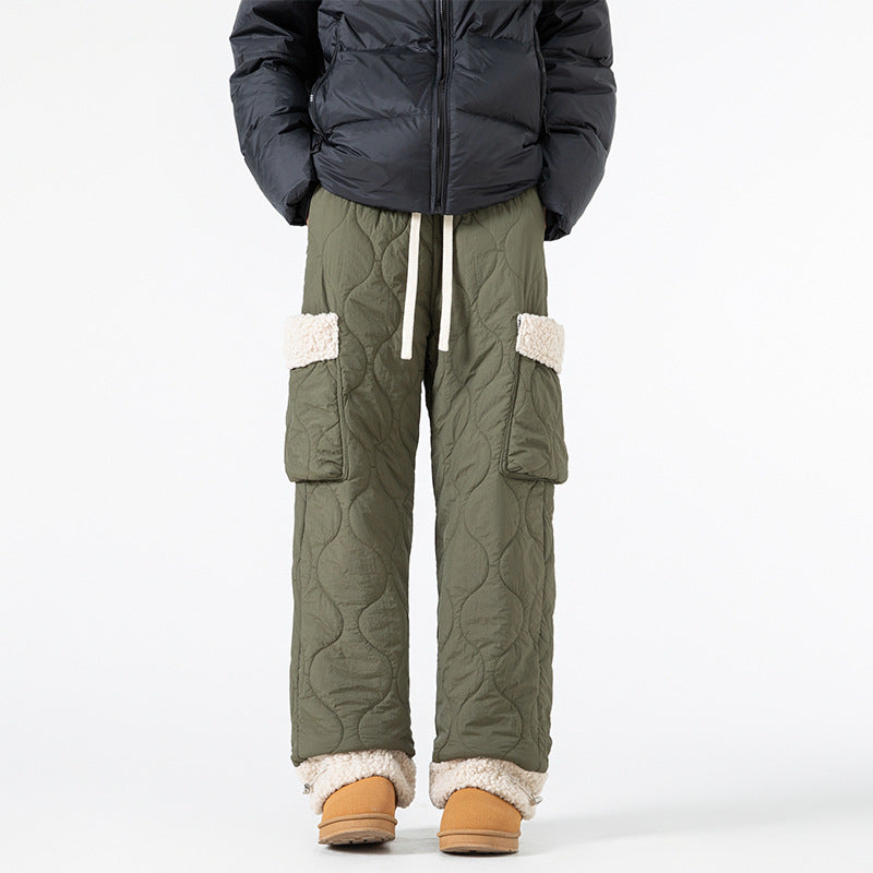 Pantalon de Ski Matelassé pour Homme, coloris Vert olive