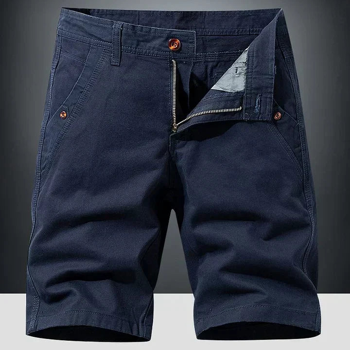 Short chino homme workwear, coloris Bleu