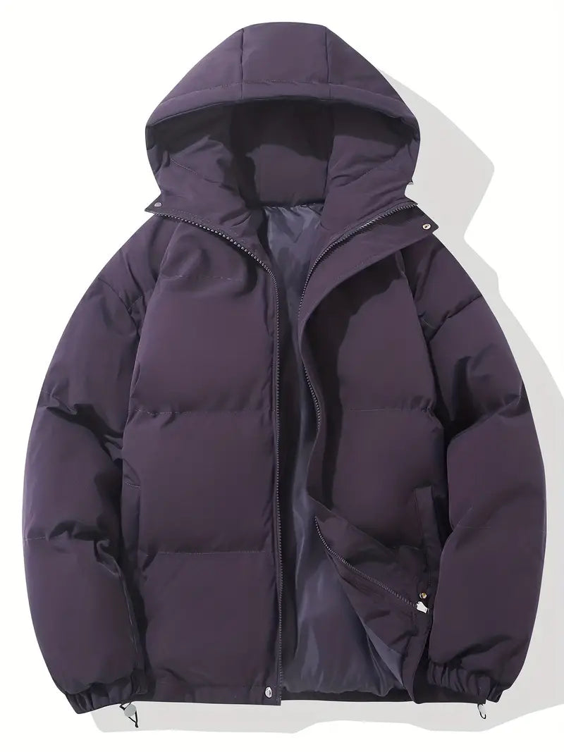 Veste Matelassée à Capuche pour Homme, coloris Violet