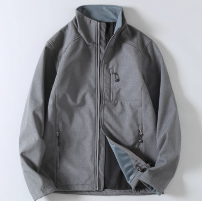 Veste Softshell Utilitaire d’Extérieur pour Homme, coloris Gris
