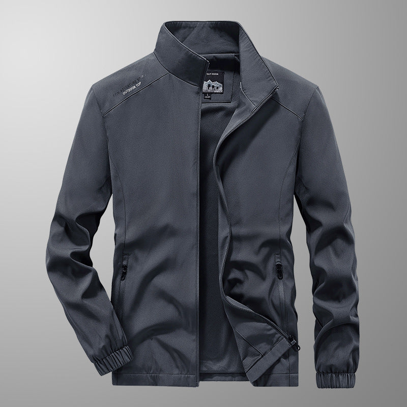 Veste Décontractée Large en Mélange de Coton pour Homme, coloris Gris foncé