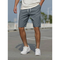 Shorts Décontractés Homme avec Cordon, coloris Gris foncé