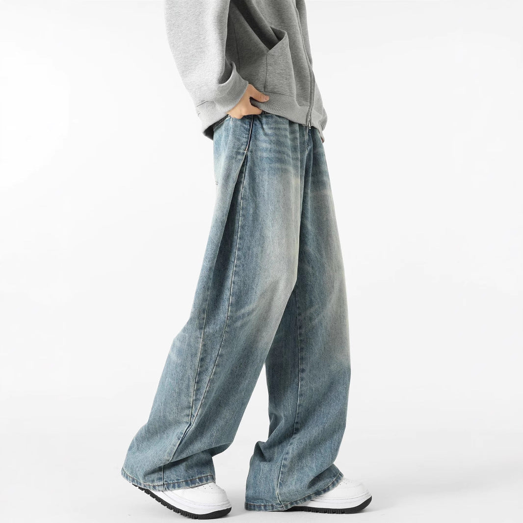Jean Large et pour Hommes, coloris Bleu clair, vue 4