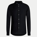 Chemise noire à manches longues, vue 2