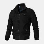Blouson bombardier pour hommes, coloris Noir