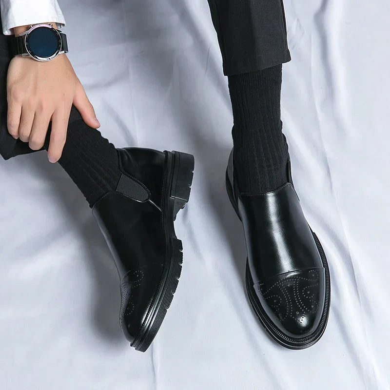 Bottes homme à semelle crantée, vue 6