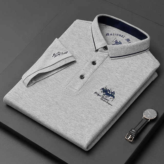 Polo Homme, coloris Gris