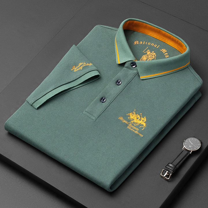 Polo Homme, coloris Vert