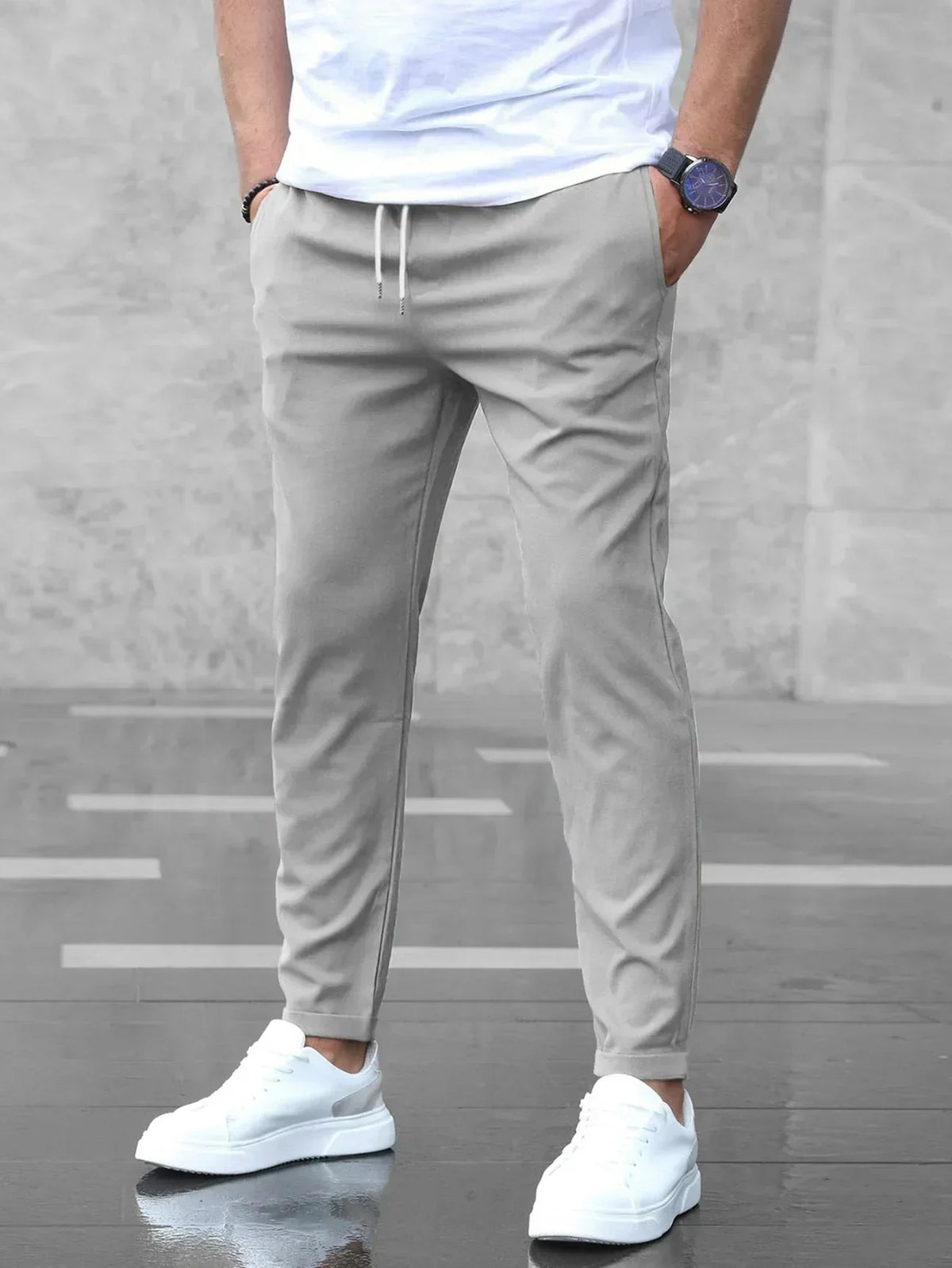 Jogging Slim Fit Homme, coloris Gris