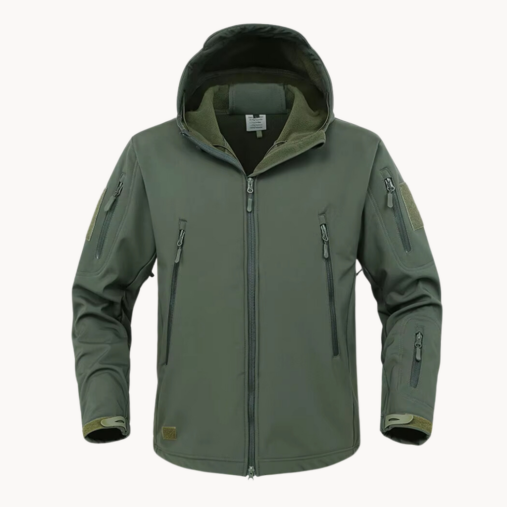 Veste à Capuche Étanche Ultralégère pour Homme, coloris Vert