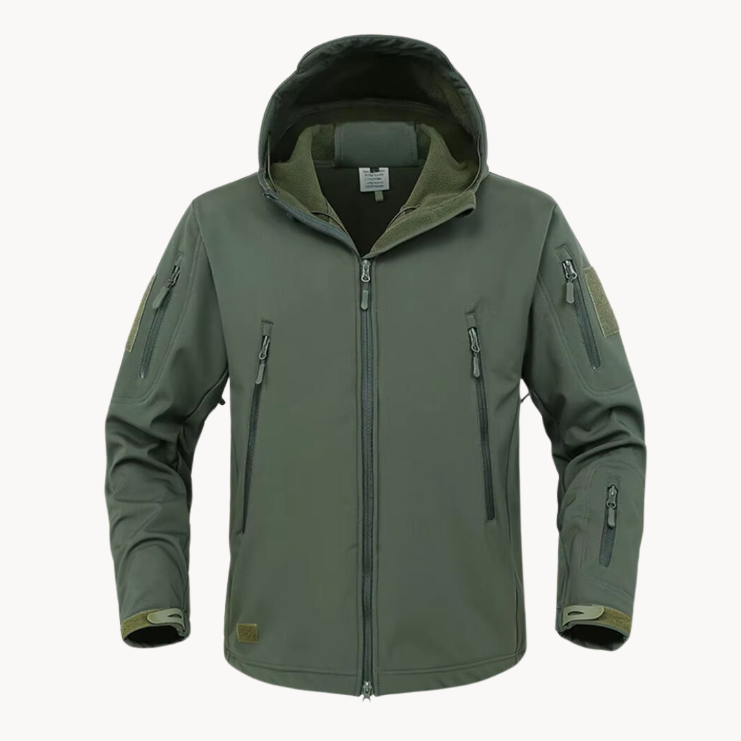 Veste à Capuche Étanche Ultralégère pour Homme, coloris Vert