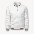 Veste Bomber Décontractée Homme, coloris Blanc
