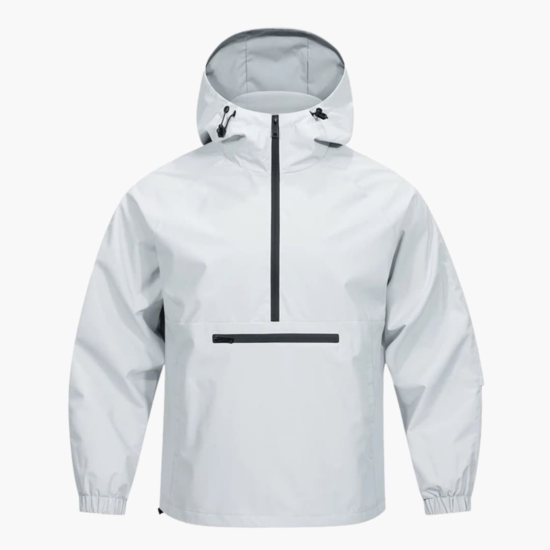 Veste Homme à Capuche, coloris Gris clair