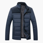 Veste Matelassée Homme en Polaire, coloris Bleu
