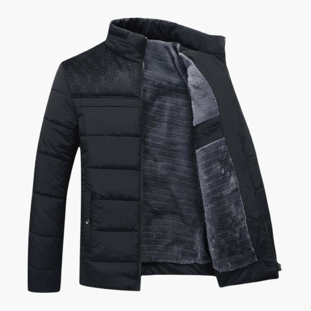 Veste Matelassée Homme en Polaire, vue 3