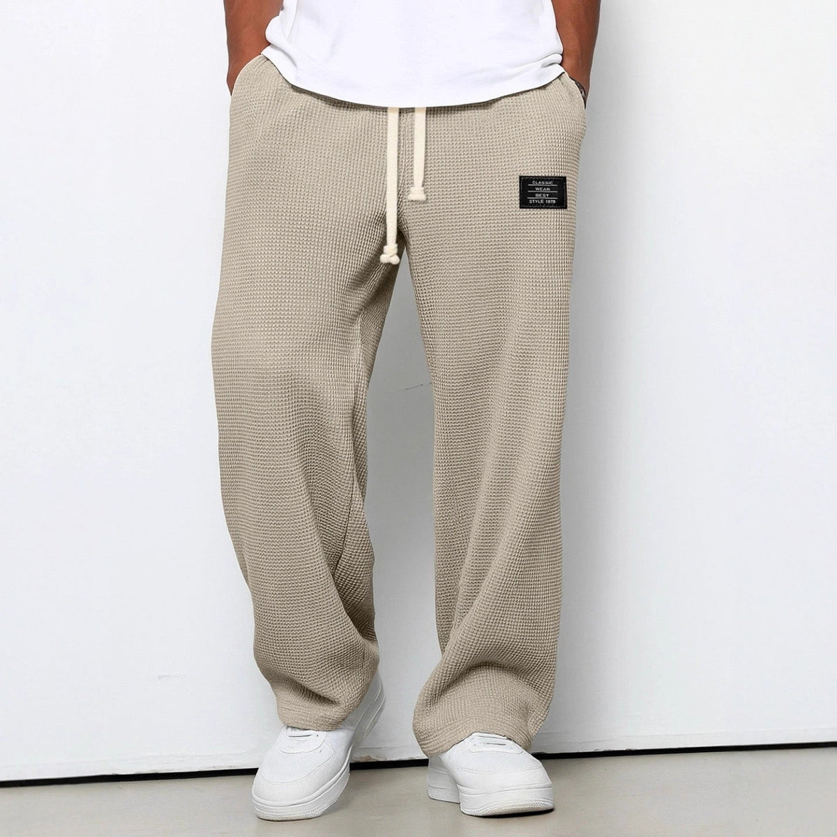 Pantalon Homme Décontracté, coloris Kaki