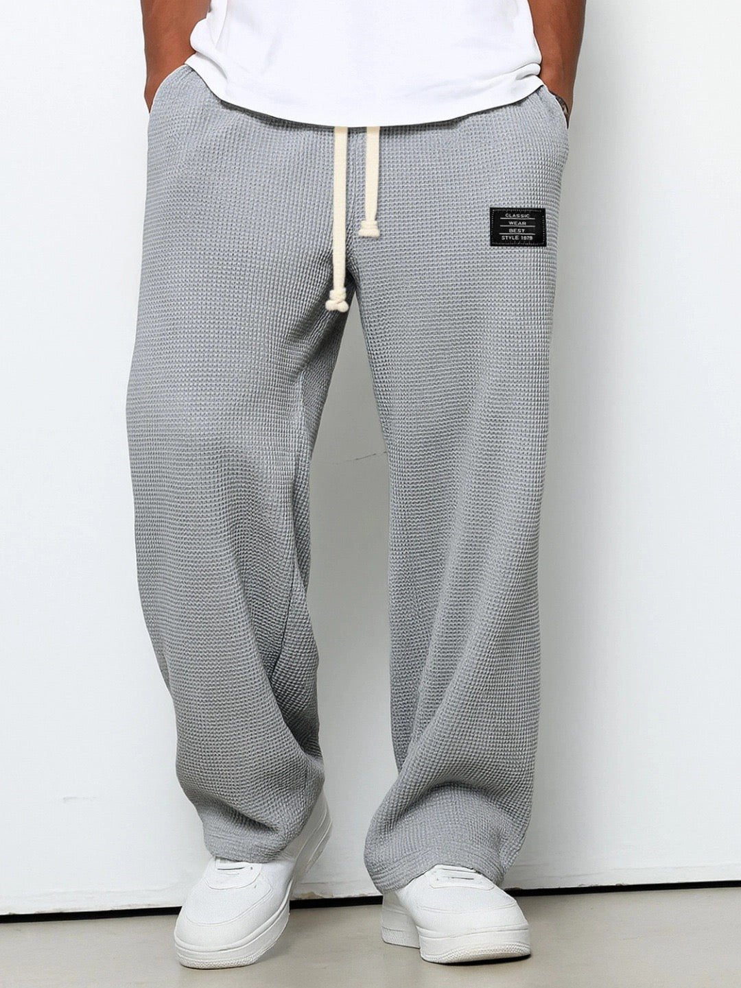 Pantalon Homme Décontracté, coloris Gris