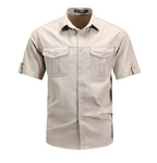 Chemise Cargo Utilitaire Homme, coloris Beige