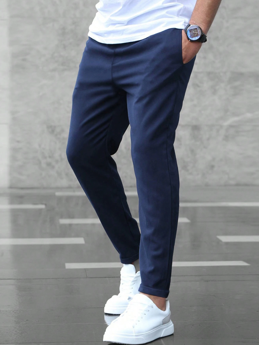 Jogging Slim Fit Homme, coloris Bleu marine