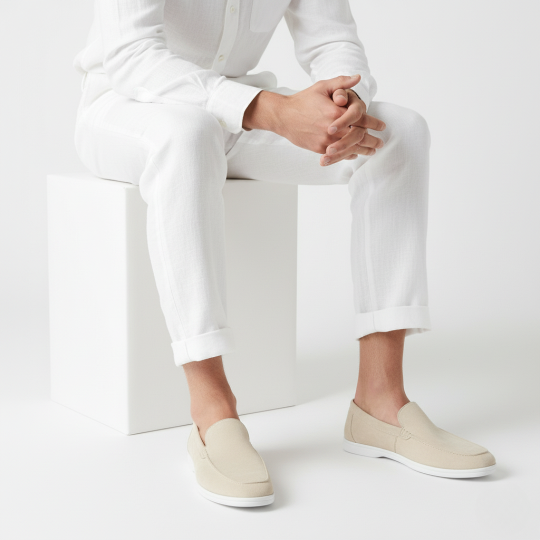 Mocassins homme à semelle contrastante, vue 3
