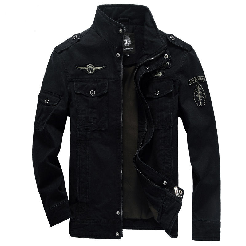 Veste Cargo Homme, coloris Noir