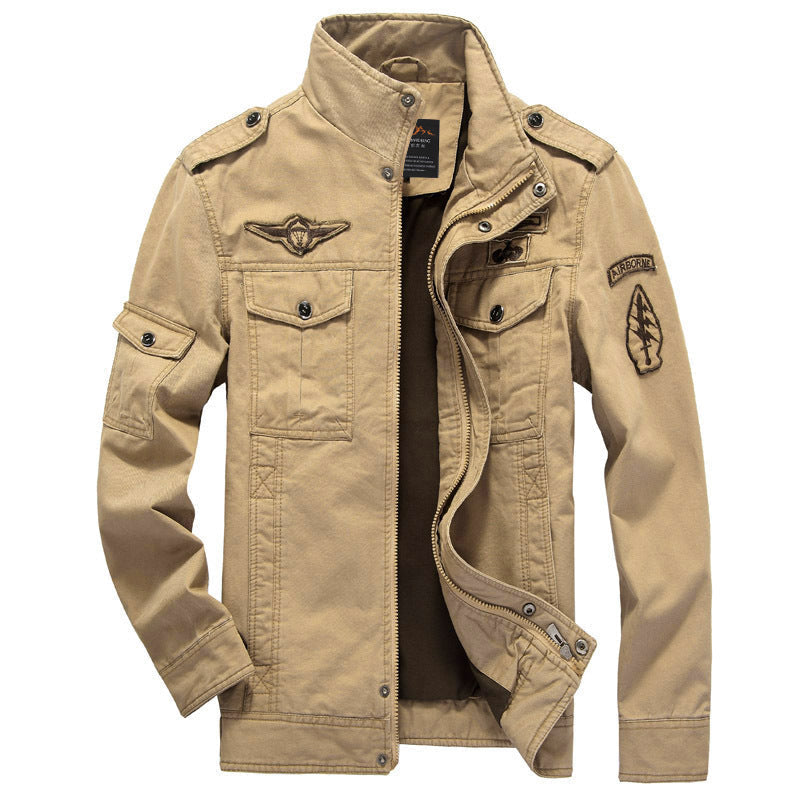 Veste Cargo Homme, coloris Kaki