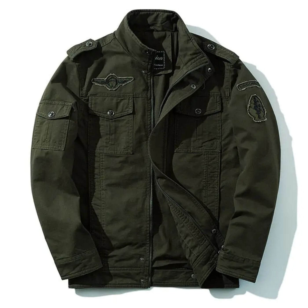 Veste Cargo Structurée Homme, vue 5