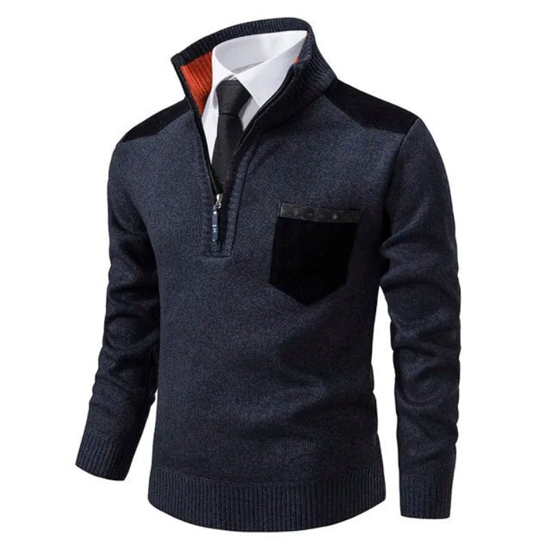 Pull Homme Doux d’Automne, coloris Bleu foncé